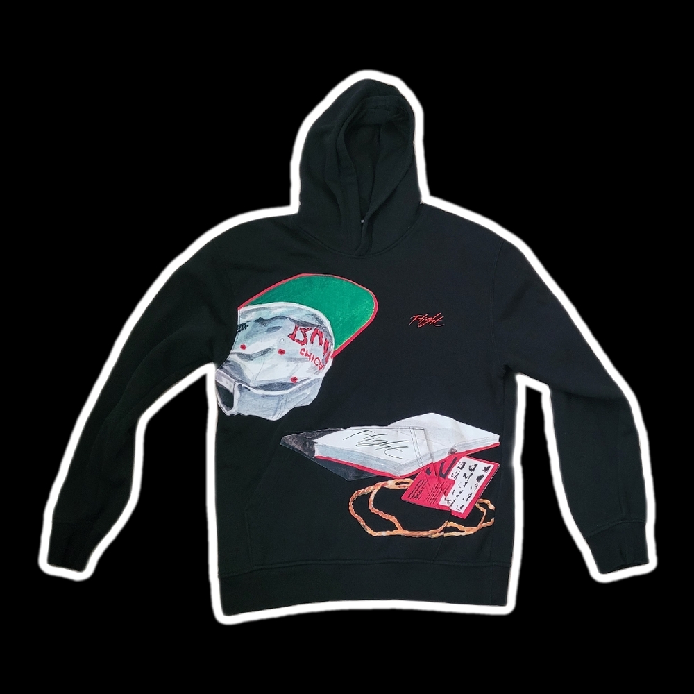 AIR JORDAN ARTIST SERIES BY JACOB ROCHESTER HOODIE Men's small Black